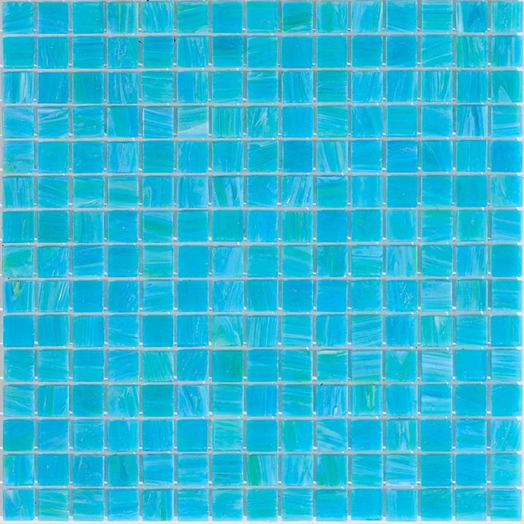 Celestial 0.8" x 0.8" Glass Grid Mosaic Wall & Floor Tile
