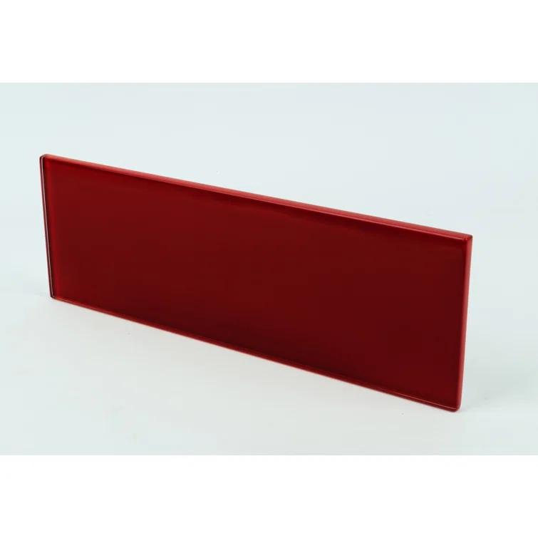 Premium 4" x 12" Glass Subway Tile