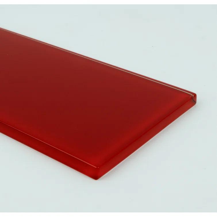 Premium 4" x 12" Glass Subway Tile