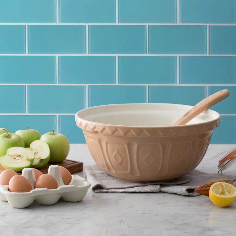 Premium 3" x 6" Straight Edge Glass Mosaic Subway Tile
