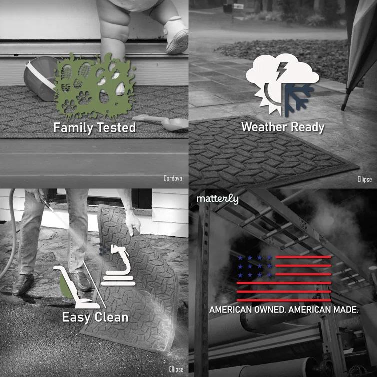 WaterHog Squares Indoor Outdoor Door Mat