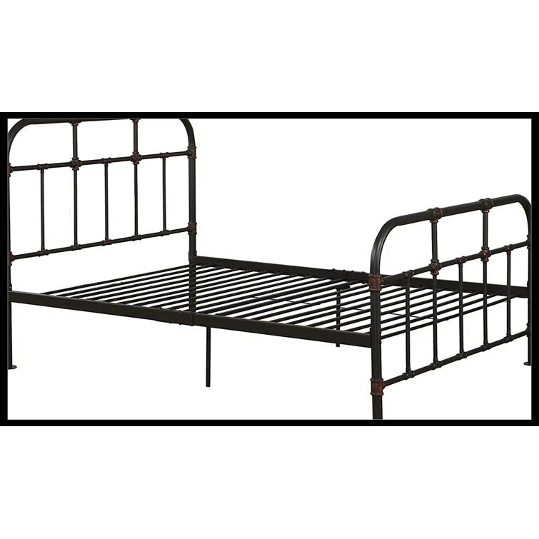 Think Urban Nicipolis Metal Open-Frame Bed
