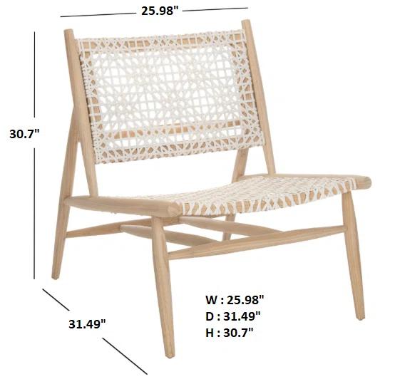 Kazbah Genuine Leather Side Chair