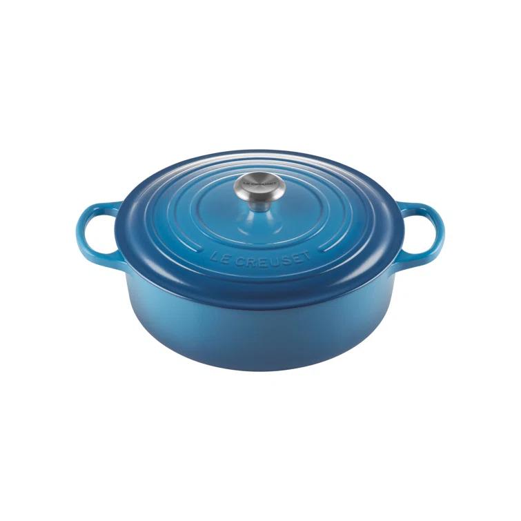 Le Creuset Le Creuset Enameled Cast Iron Signature Round Wide Dutch Oven, 6.75 Qt.