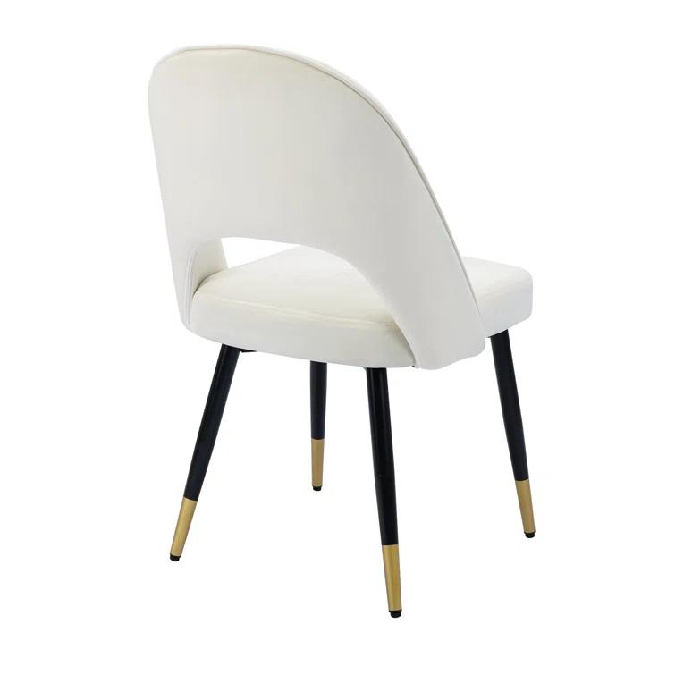 Mercer41 Volena 19.1'' H Velvet Upholstered Side Chair (Set of 2)