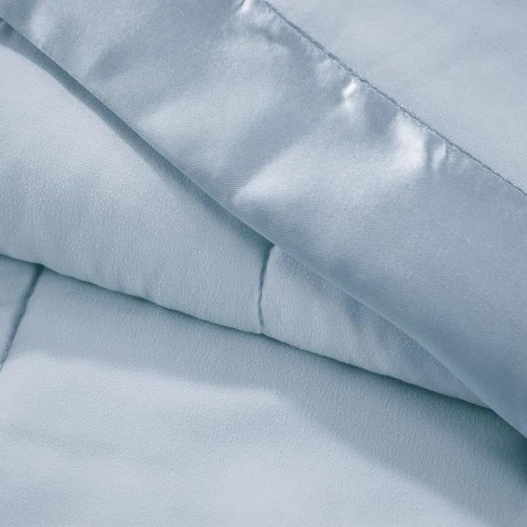 Madison Park Lightweight Down Alternative Blanket with Satin Trim