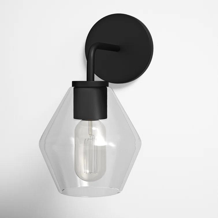 Generation Lighting Jett 6-in 1-Light Matte Black Transitional Vanity Light