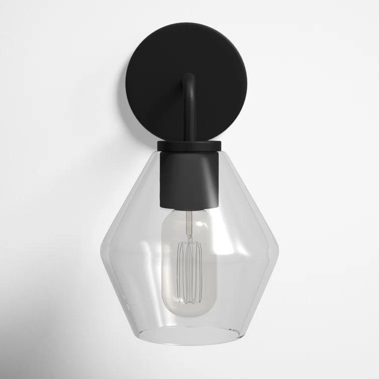 Generation Lighting Jett 6-in 1-Light Matte Black Transitional Vanity Light