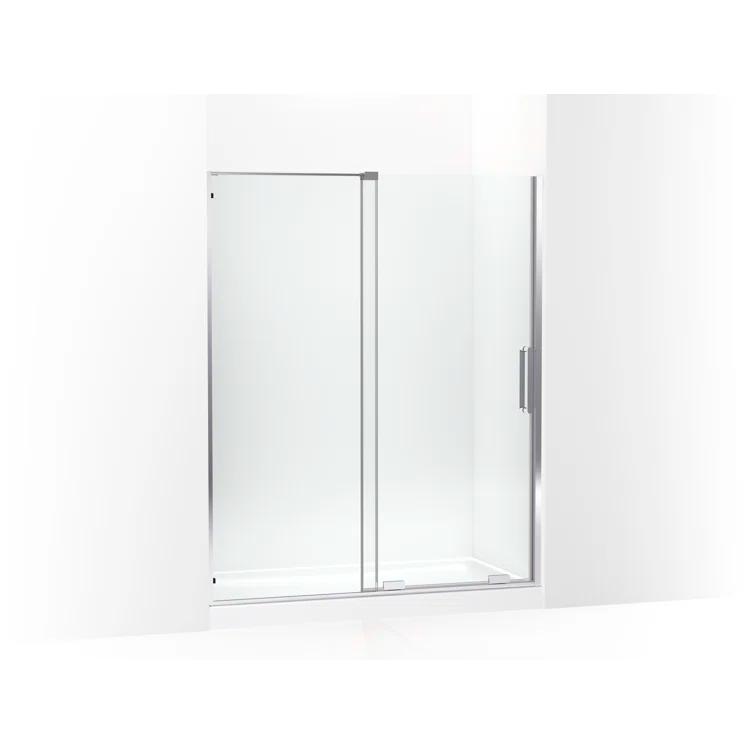 Echelon Sliding Shower Door, 71-3/4 In. H X 55-3/4 - 59-3/4 In. W, With 5/16 In. Thick Crystal Clear Glass