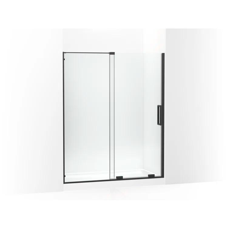 Echelon Sliding Shower Door, 71-3/4 In. H X 55-3/4 - 59-3/4 In. W, With 5/16 In. Thick Crystal Clear Glass