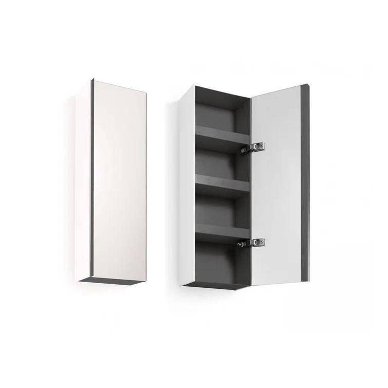 Ciacole 10.4'' W H Surface Framed Medicine Cabinet Mirror Fixed