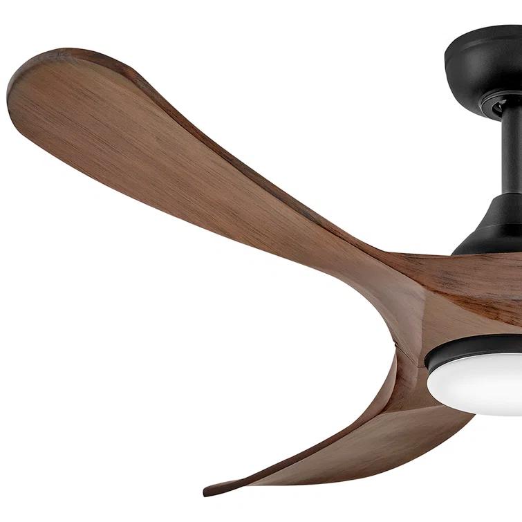 SWELL FLUSH ILLUMINATED 56" Integrated LED Smart Fan with HIRO Remote