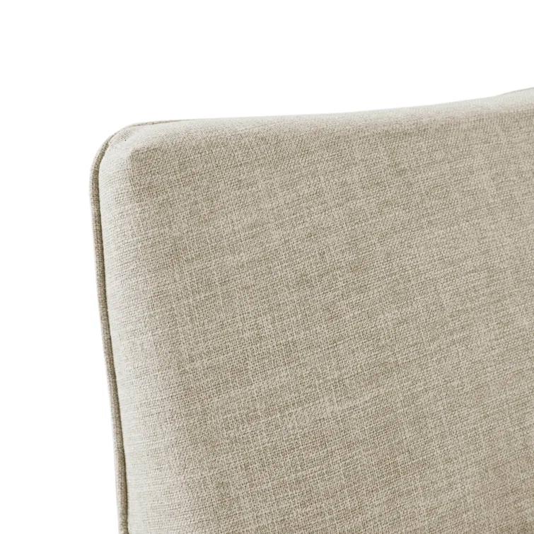 Martha Stewart London 360°Swivel Armchair with Lumbar Pillow