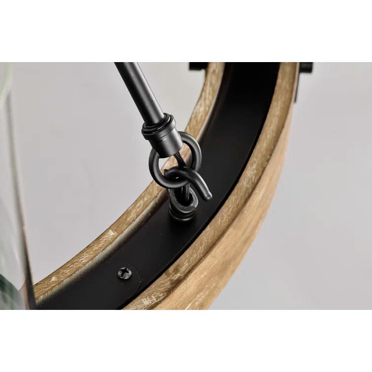 Three Posts™ Dahlia 6 - Light Dimmable Wagon Wheel Chandelier