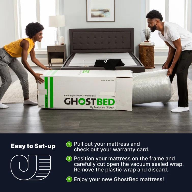 GhostBed Flex 13" Medium Hybrid Mattress