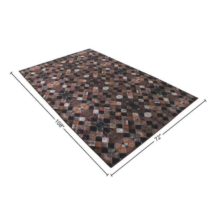 Heirloom Frescoes Black Area Rug