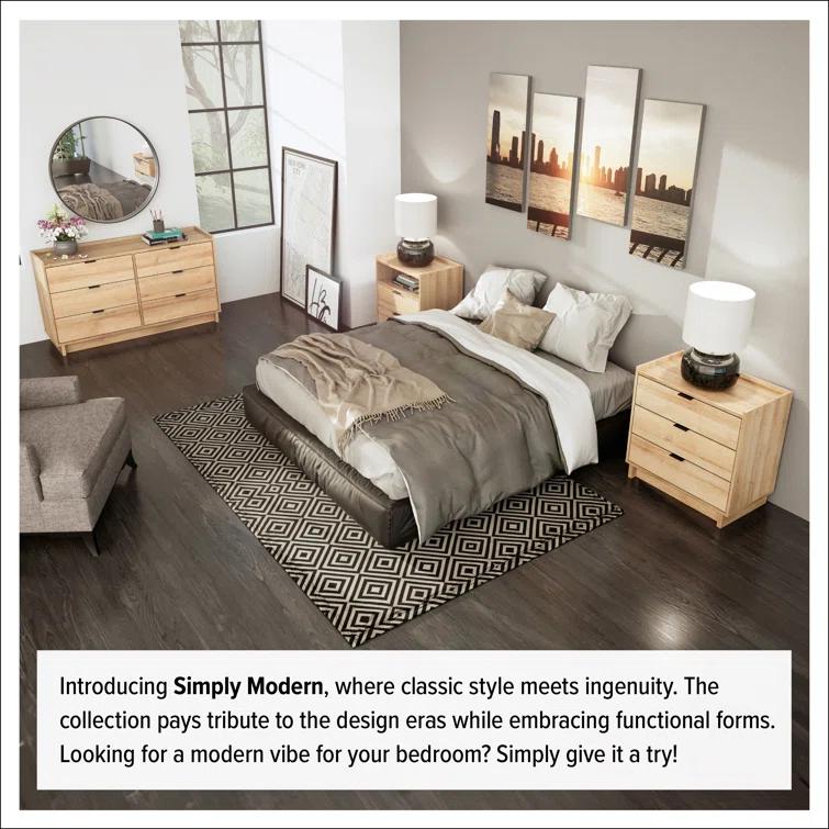 Chaunta 52.5'' W 6 - Drawer Dresser