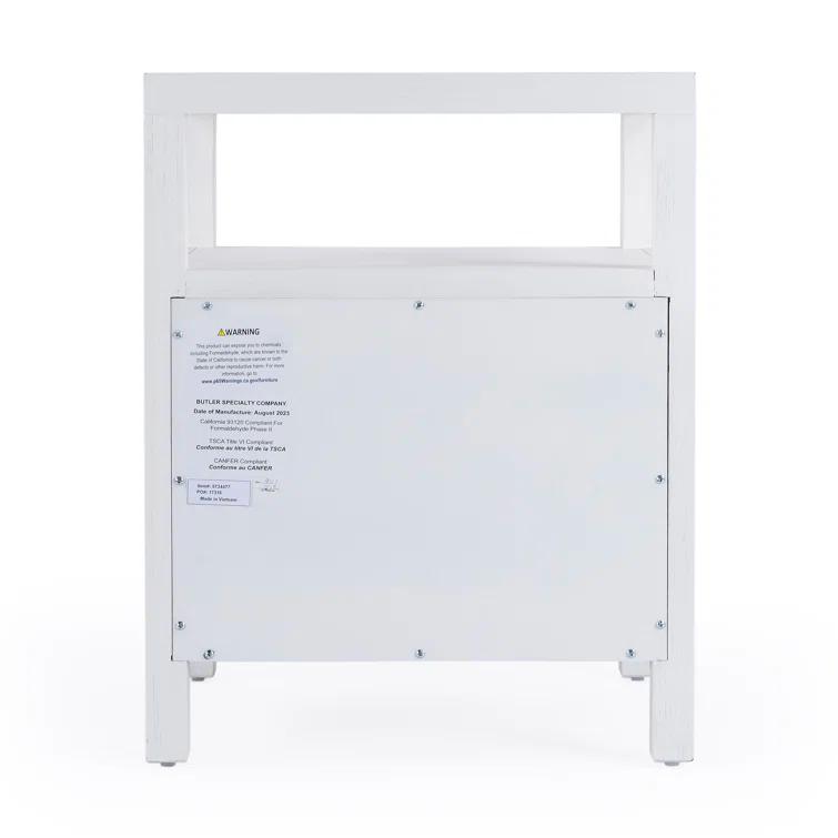 Butler Specialty Company Nora 2-Drawer Nightstand - White