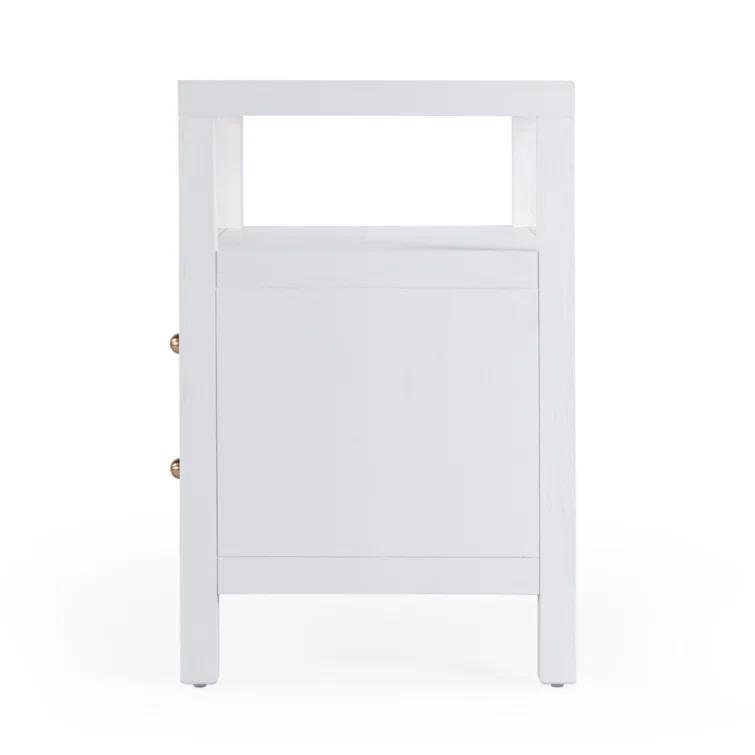 Butler Specialty Company Nora 2-Drawer Nightstand - White