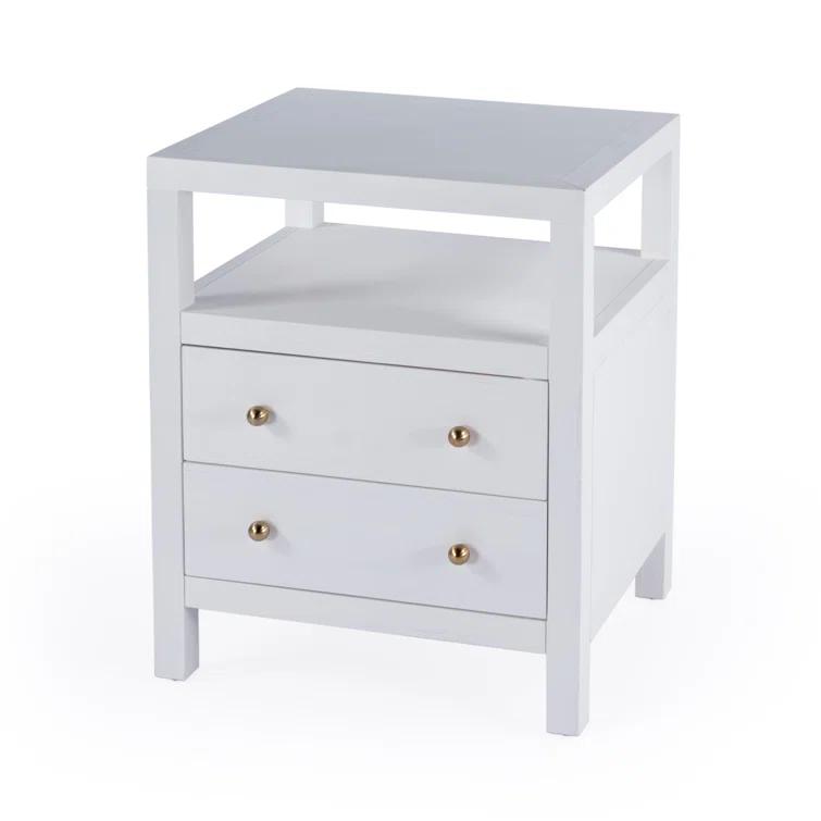 Butler Specialty Company Nora 2-Drawer Nightstand - White