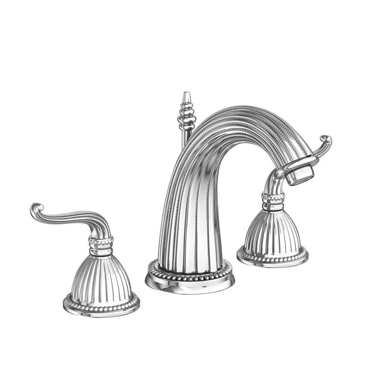 Alexandria Widespread Bathroom Faucet with Drain Assembly