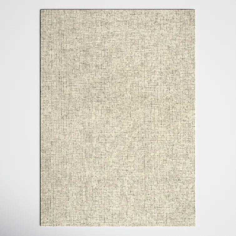 Britley Handmade Tufted Wool Beige Area Rug