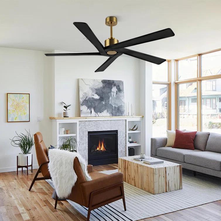 Wade Logan® 5-ABS Blades Indoor Ceiling Fan without Light