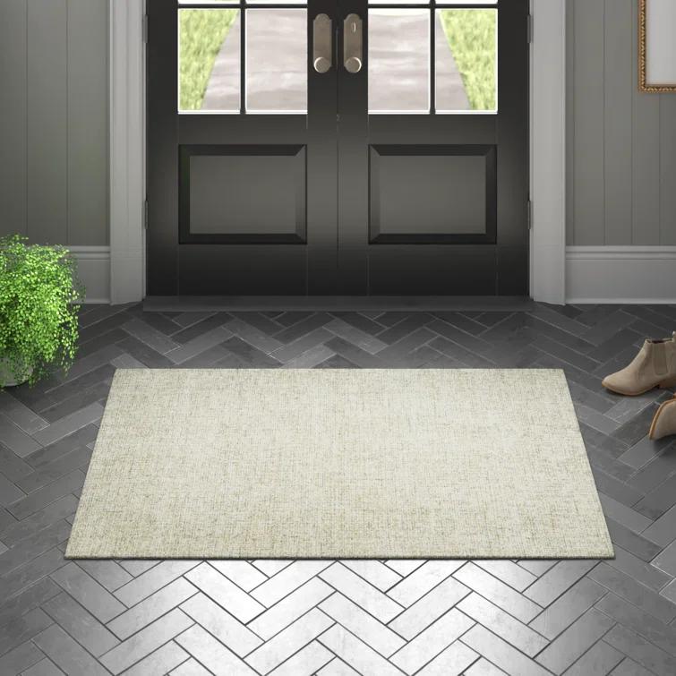 Britley Handmade Tufted Wool Beige Area Rug