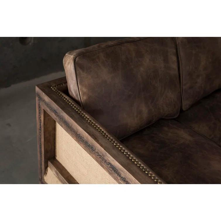 HomeStock Tribal Treasures Club Chair Light Brown , Modern Club Chair, Leather Club Chair, Upholstered Club Chair, Traditional Club Chair, Accent Club Chair, Vintage Club Chair