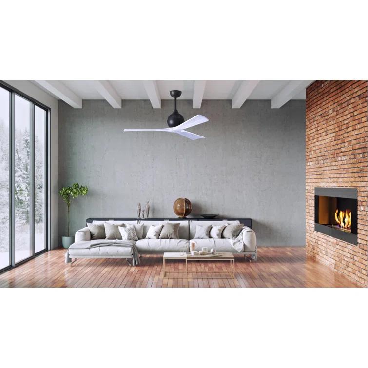 Matthews Fan Company Irene 3 - Blade Propeller Ceiling Fan