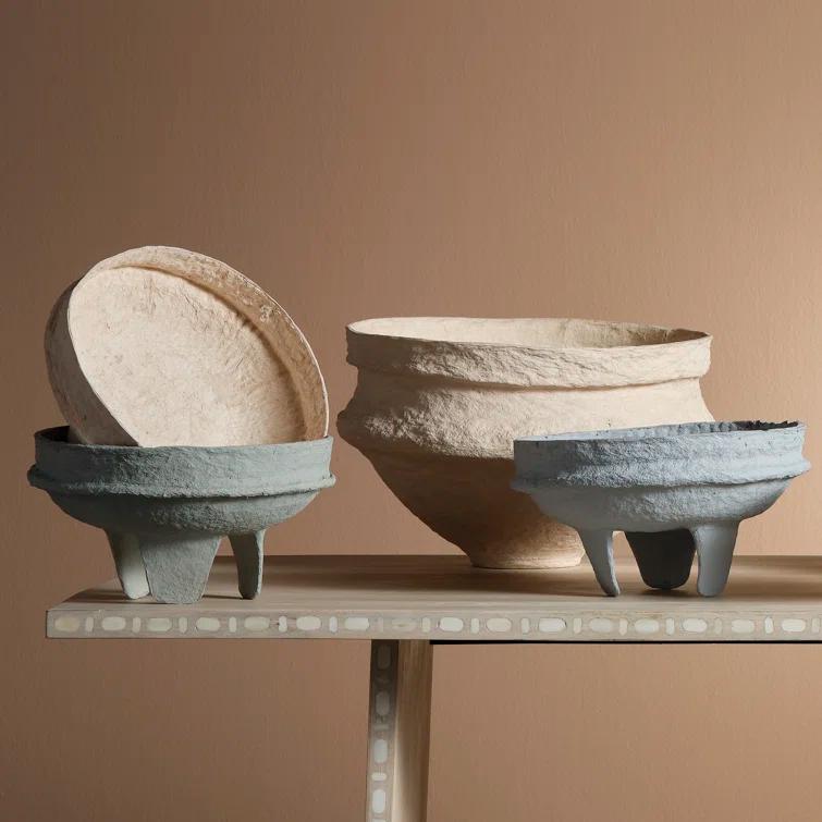 Jamie Young Company Field Handmade Decorative Bowl 1