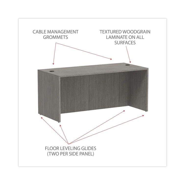 Alera® Desk Shell