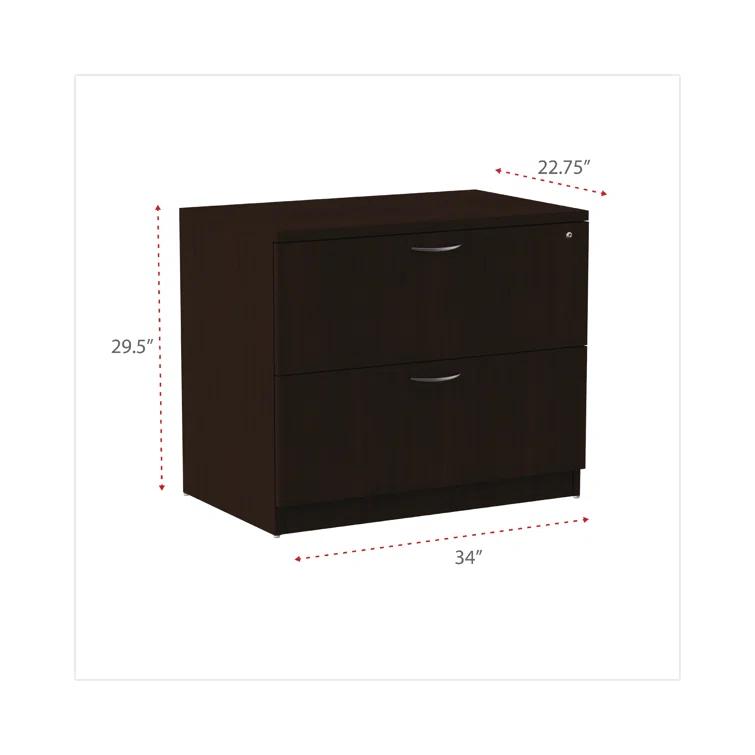 Alera® Alera 34'' Wide 2 -Drawer File Cabinet