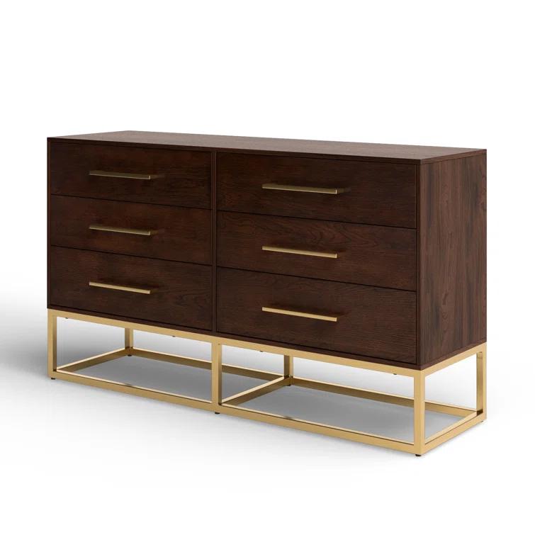 Sheldon 6 - Drawer Double Dresser