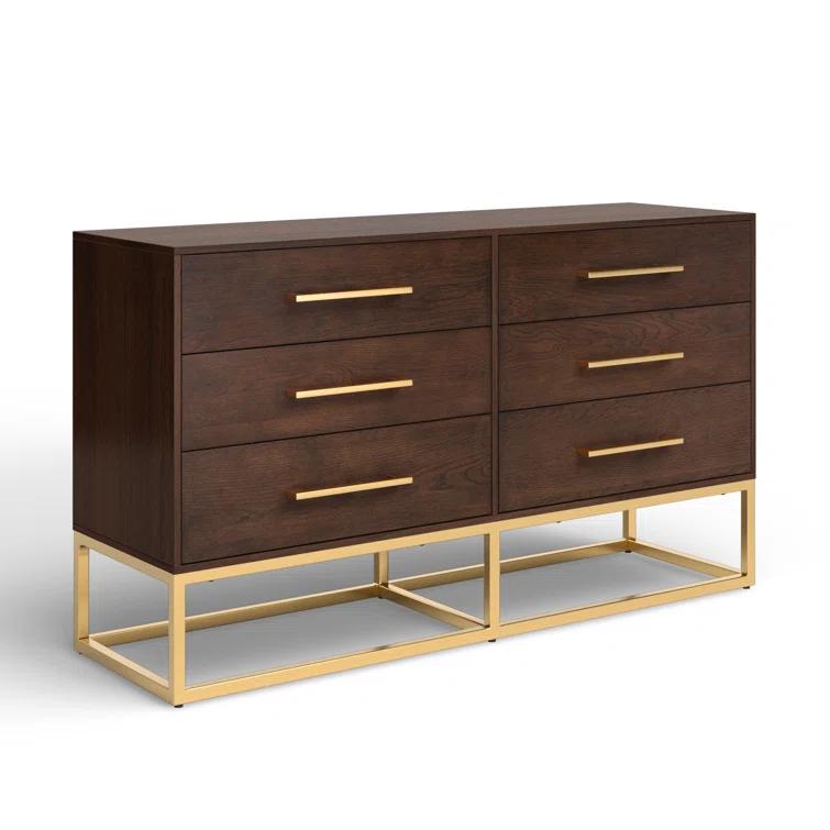 Sheldon 6 - Drawer Double Dresser