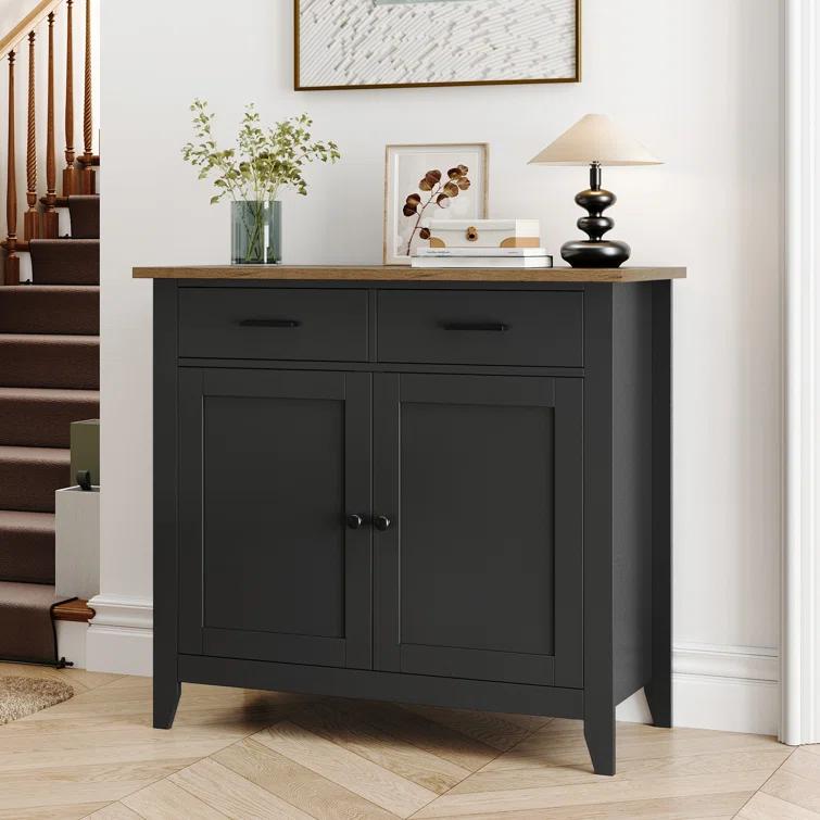 Ailynn - 2 Drawer- 2 Door Accent Cabinet