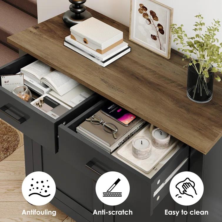 Ailynn - 2 Drawer- 2 Door Accent Cabinet