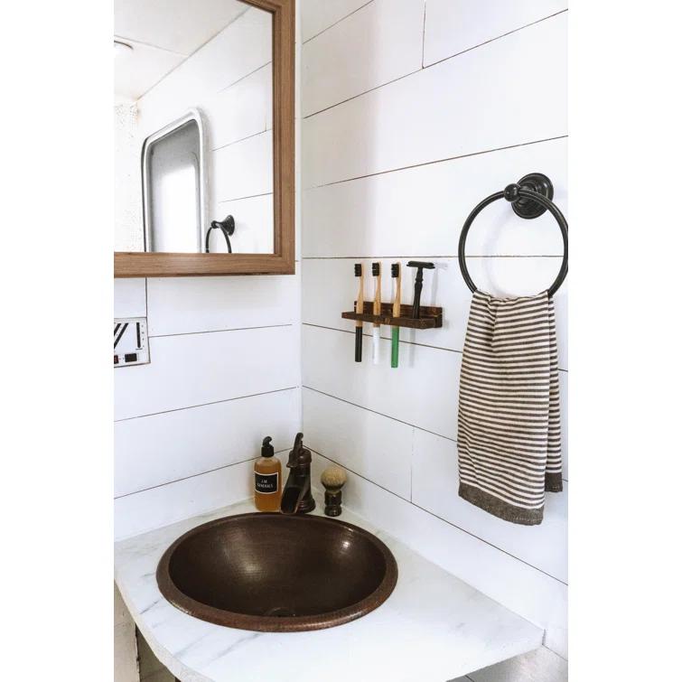 Schrodinger 12" Dual Flex Bathroom Sink in Copper