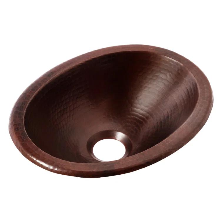 Schrodinger 12" Dual Flex Bathroom Sink in Copper