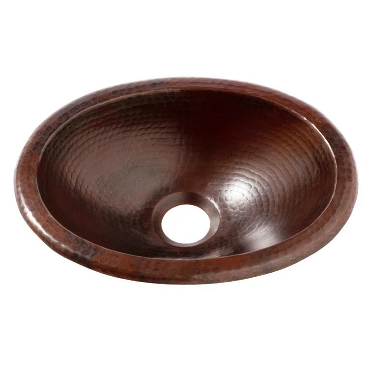 Schrodinger 12" Dual Flex Bathroom Sink in Copper