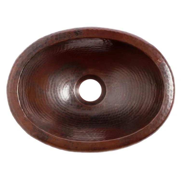 Schrodinger 12" Dual Flex Bathroom Sink in Copper