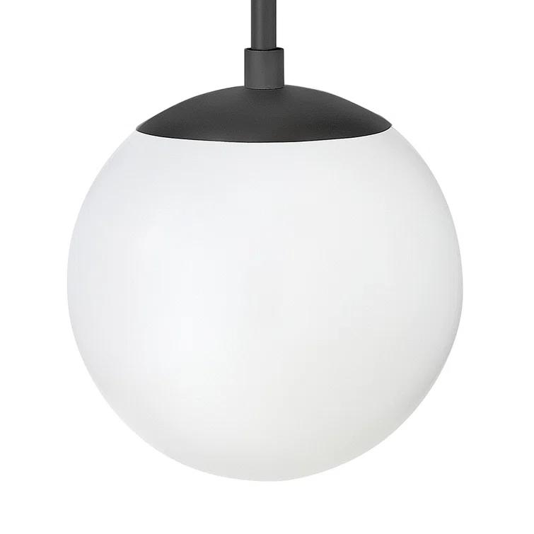 Nathanson Single Light Glass Dimmable Armed Sconce