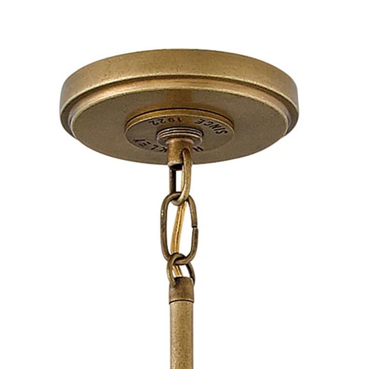 Cartwright Small 1-Light Drum Pendant w/ Bold Rivets