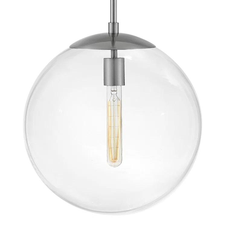 Warby Single Light Orb Pendant Light