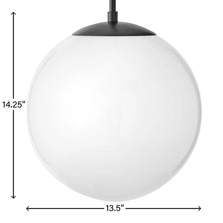 Warby Single Light Orb Pendant Light