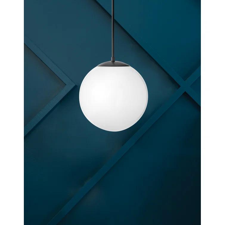 Warby Single Light Orb Pendant Light