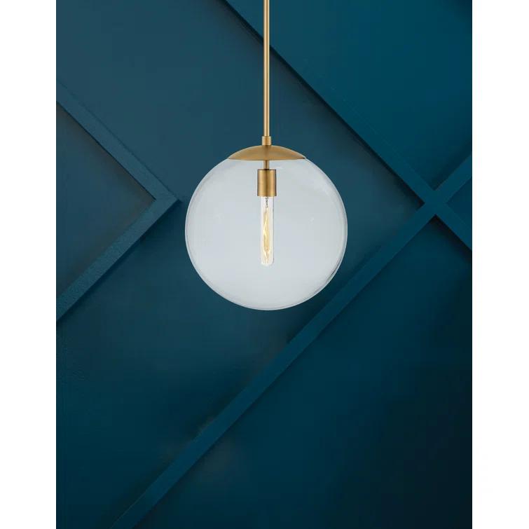 Warby Single Light Orb Pendant Light