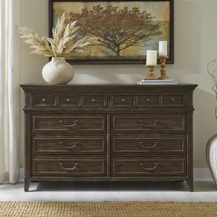 Arianni Panel Bed, Dresser & Mirror, Nightstand