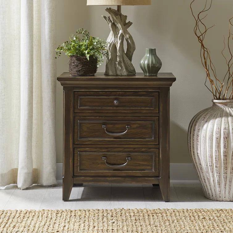 Arianni Panel Bed, Dresser & Mirror, Nightstand