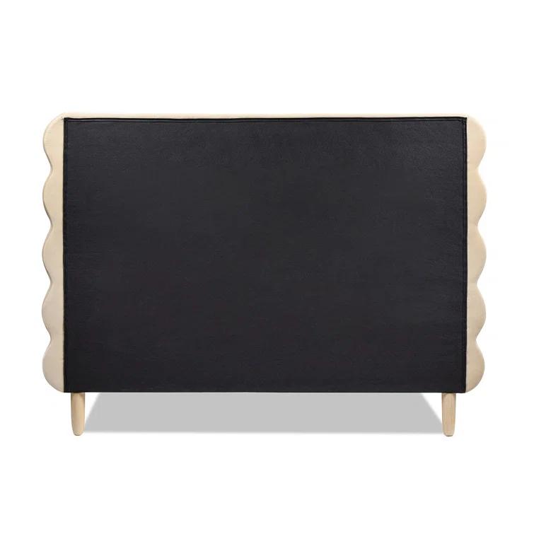 Henley Upholstered Scalloped Bed